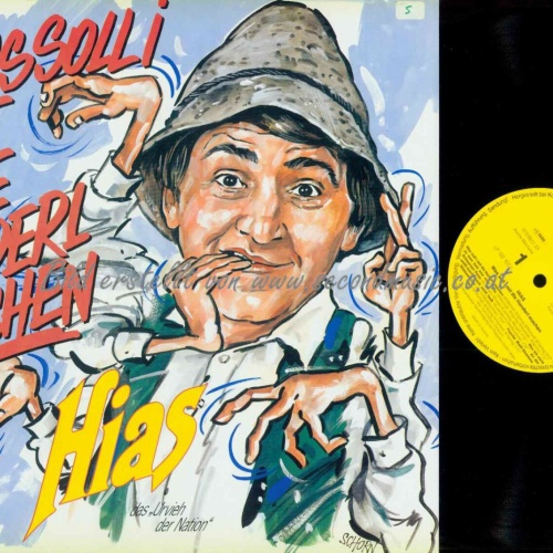 LP-- Hias Das »Urvieh Der Nation«– Was Soll I Mit Die Handerl Machen /      NM