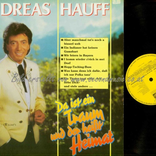LP-- Andreas Hauff – Da Ist Ein Traum Und Der Heißt Heimat /      NM