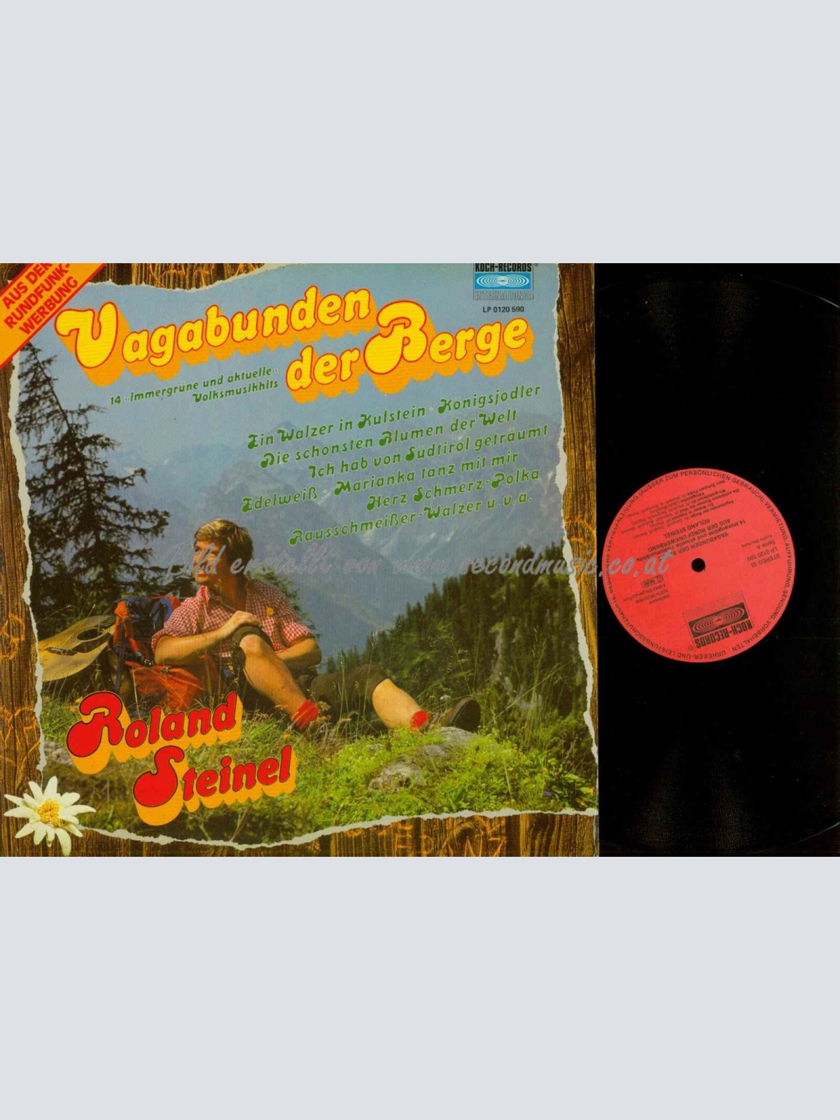 LP-- Vagabunden der Berge -- Roland Steinel    // NM