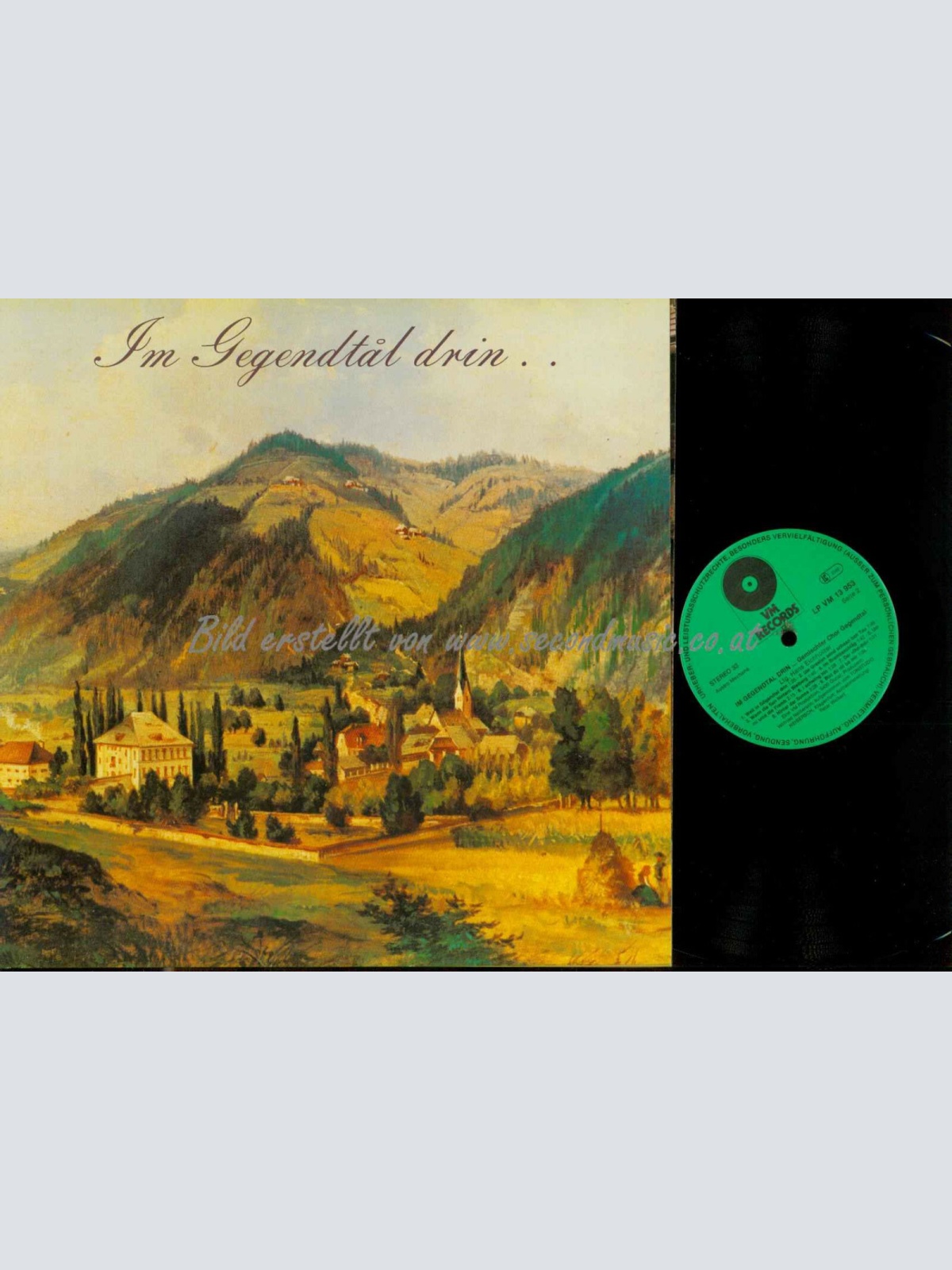 LP-- Gemischter Chor Gegendtal – Im Gegendtal Drin   // NM