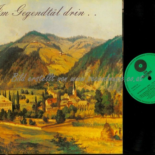 LP-- Gemischter Chor Gegendtal – Im Gegendtal Drin   // NM