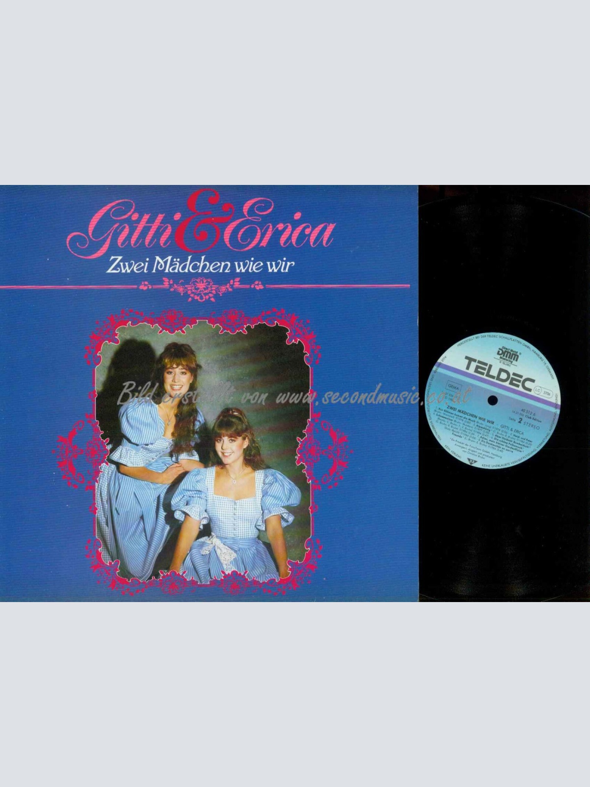 LP--Gitti & Erica – Zwei Mädchen Wie Wir   /      NM