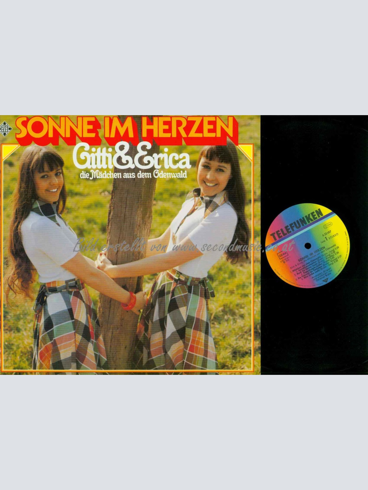 LP--Gitti & Erica – Sonne Im Herzen // NM