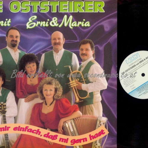 LP- Oststeirer Mit Erni Und Maria – Sag Mir Einfach, Daß Mi Gern Hast // NM