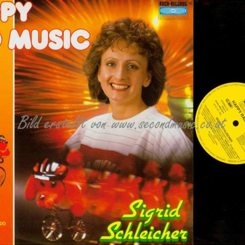 LP- Sigrid Schleicher – Happy Rad Music  // NM