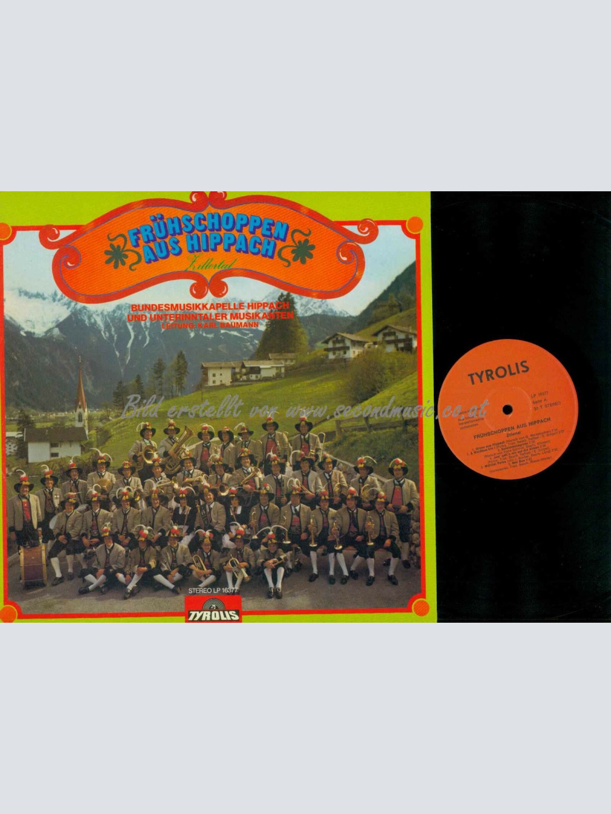 LP- Zillertal – Frühschoppen Aus Hippach  // NM