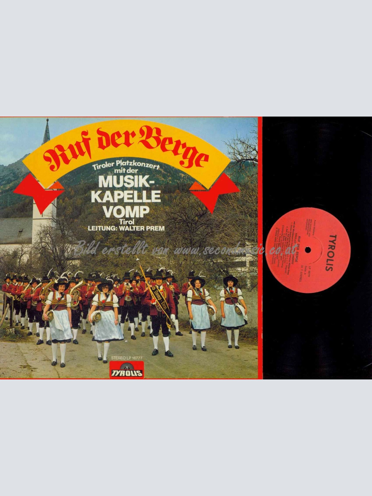LP- Musikkapelle Vomp Tirol – Ruf Der Berge // NM