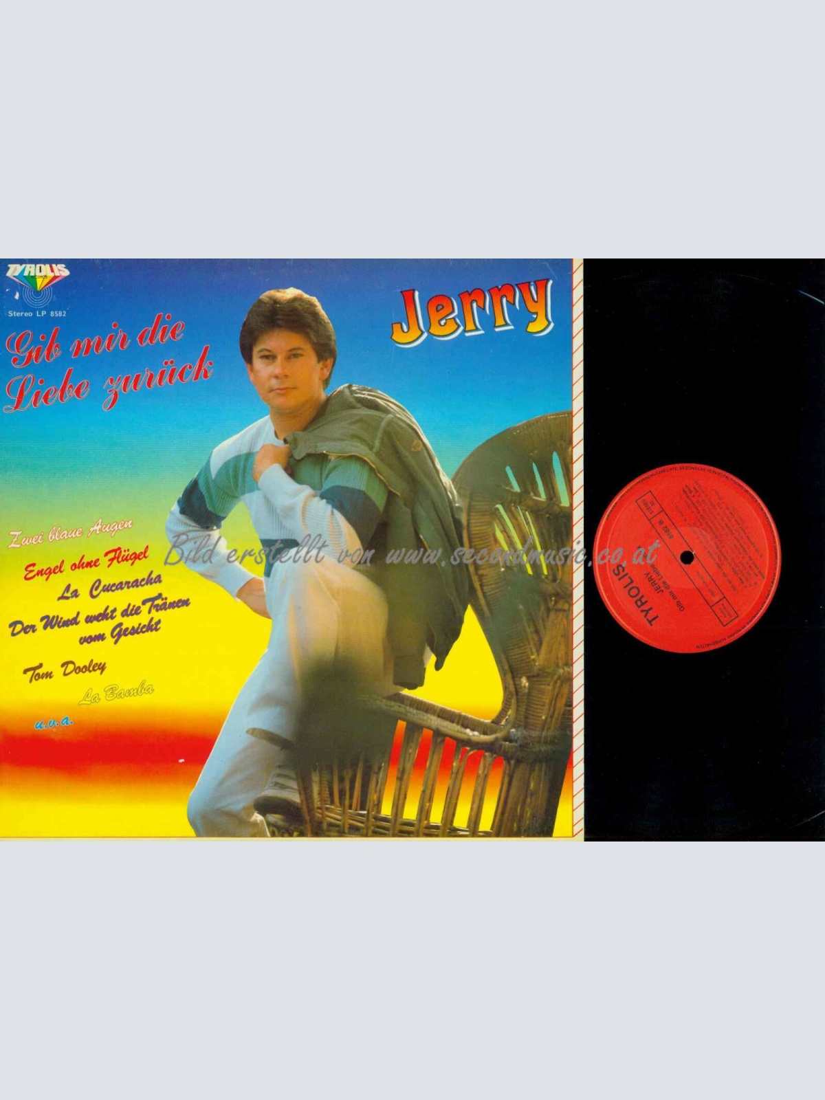 LP-  Jerry   – Gib Mir Die Liebe Zurück // NM