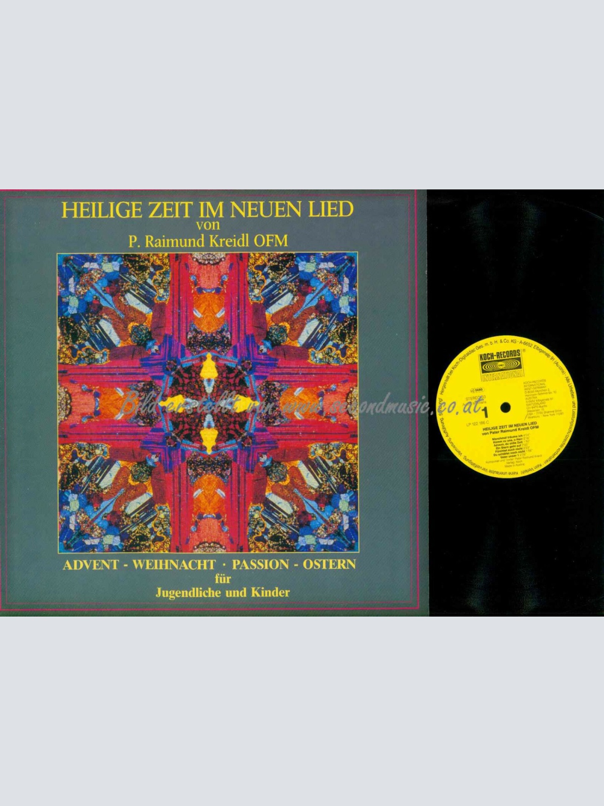 LP--  Heilige Zeit im neuen Lied-- Kreidl OFM   //  NM /
