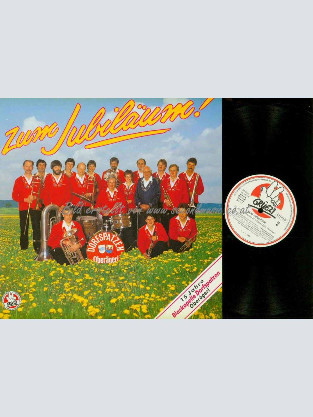 LP-- zum Jubiläum --  Dorfspatzen Oberägeri  // NM