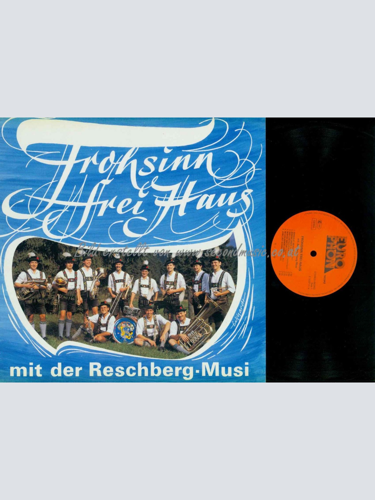 LP-  Frohsinn Frei Haus mit der Reschberg Musi  //  NM /