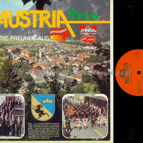 LP--Das Austria Trio – Mein Schönes Zams  // NM