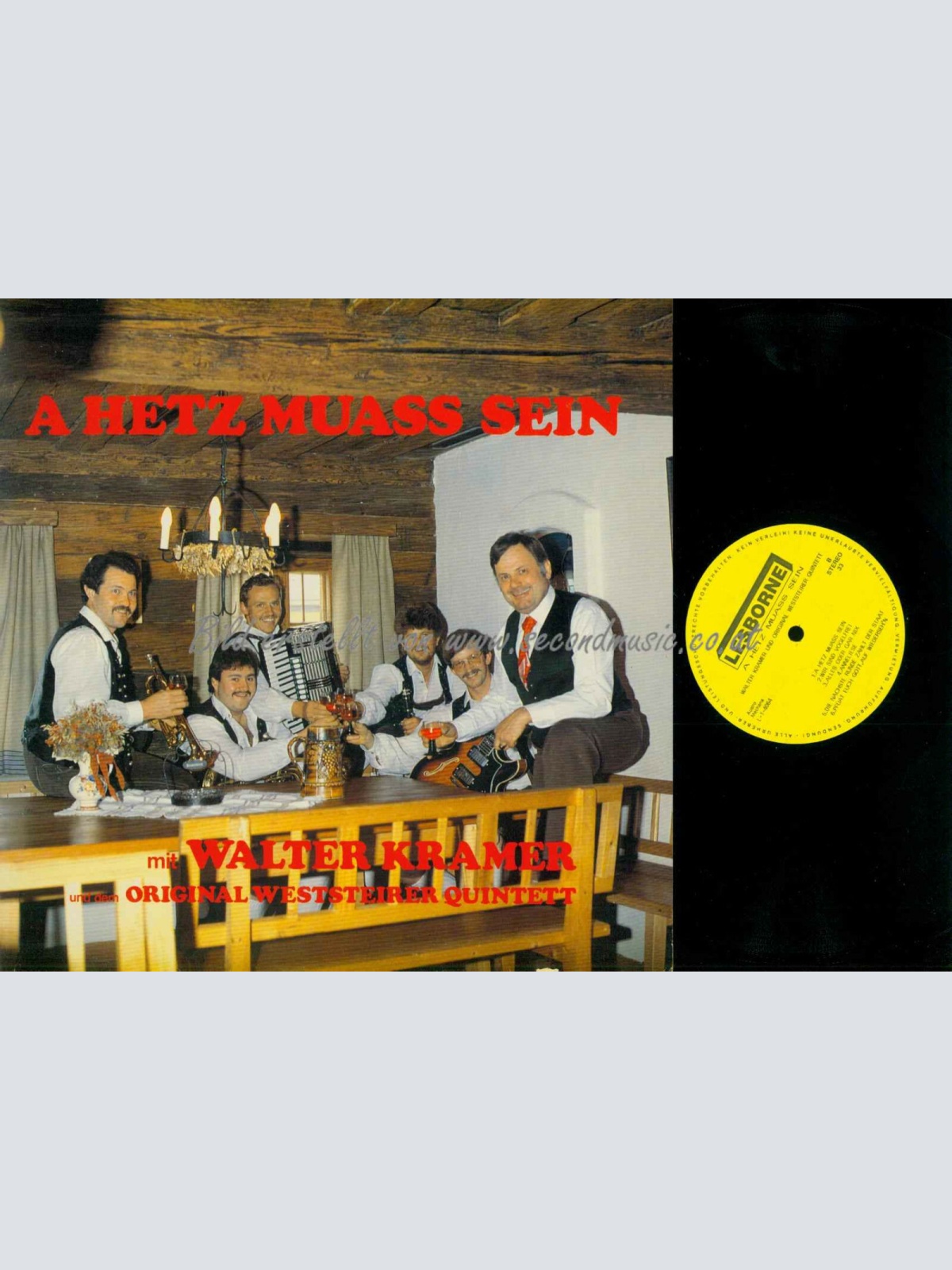 LP-- Walter Kramer -- A Hetz muass sein    //