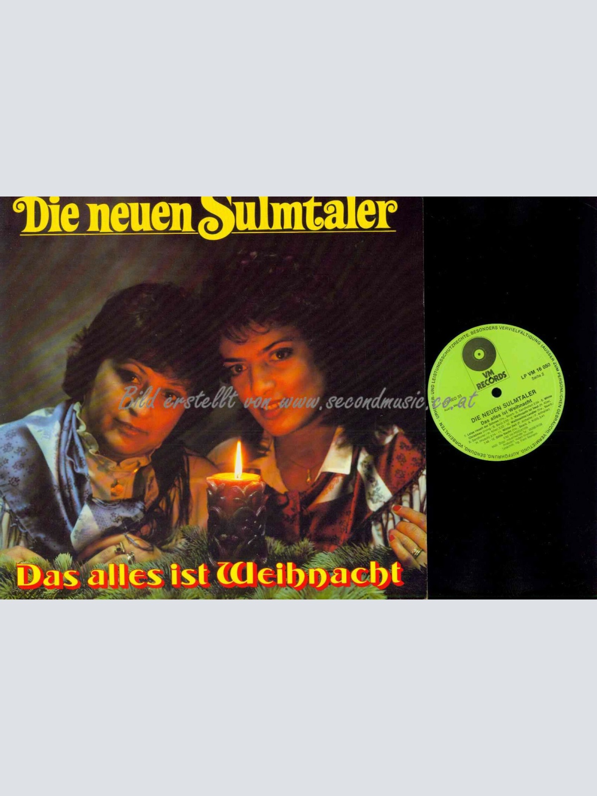 LP--Die Neuen Sulmtaler – Das Alles Ist Weihnachten  // NM