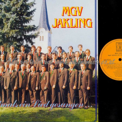 LP--MGV Jakling -- hab oftmals ein Lied gesungen  // NM