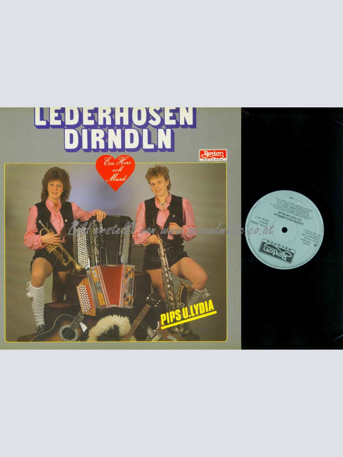 LP-- Lederhosen Dirndln --  Ein Herz voll Musik    // NM