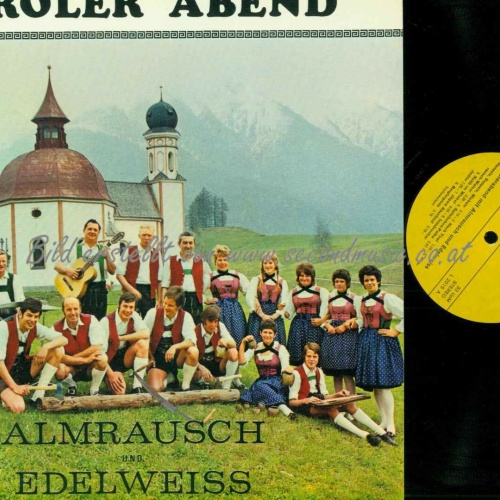 LP--  Tiroler Abend mit Almrausch und Edelweiss    // NM