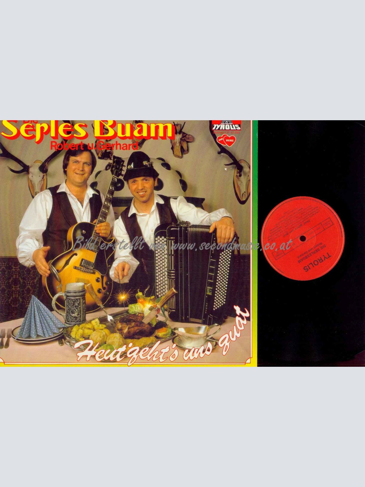 LP- Die Serles Buam – Heut' Geht's Uns Guat //   NM