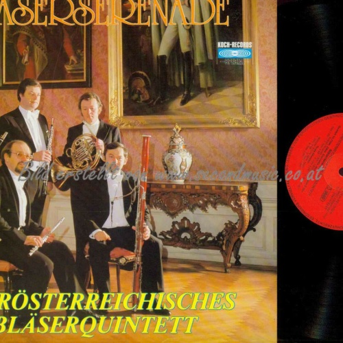 LP--Oberösterreichisches Bläserquintett – Bläserserenade //NM