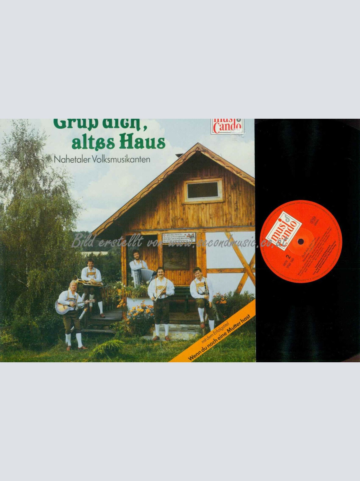 LP--Nahetaler Volksmusikanten – Grüß Dich, Altes Haus //NM