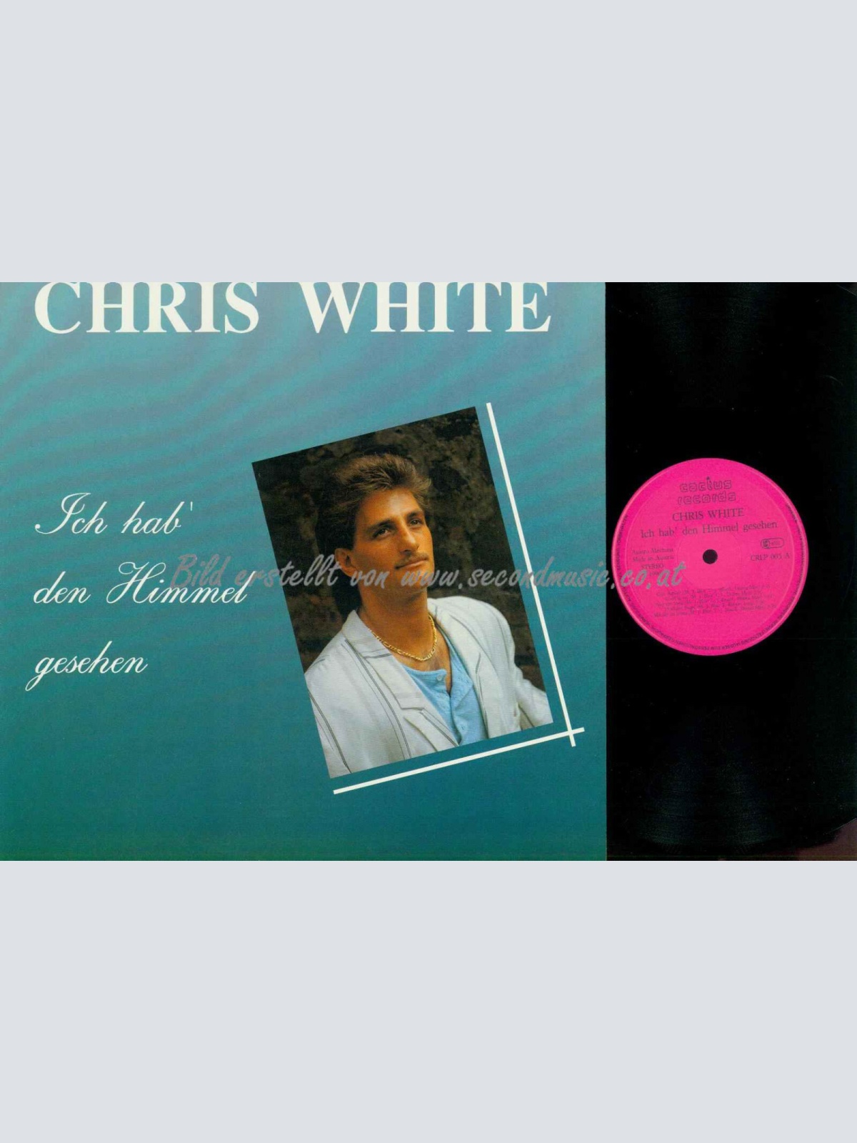 LP--Chris White  – Ich Hab' Den Himmel Gesehen / NM