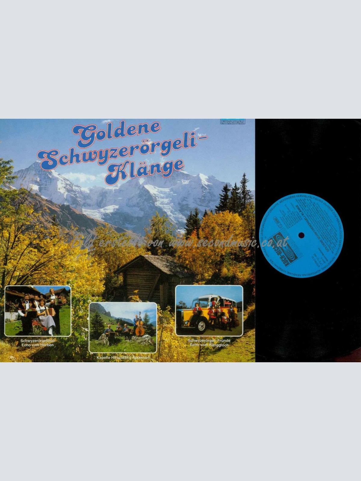 LP--Goldene Schwyzerörgeli-Klänge //  NM