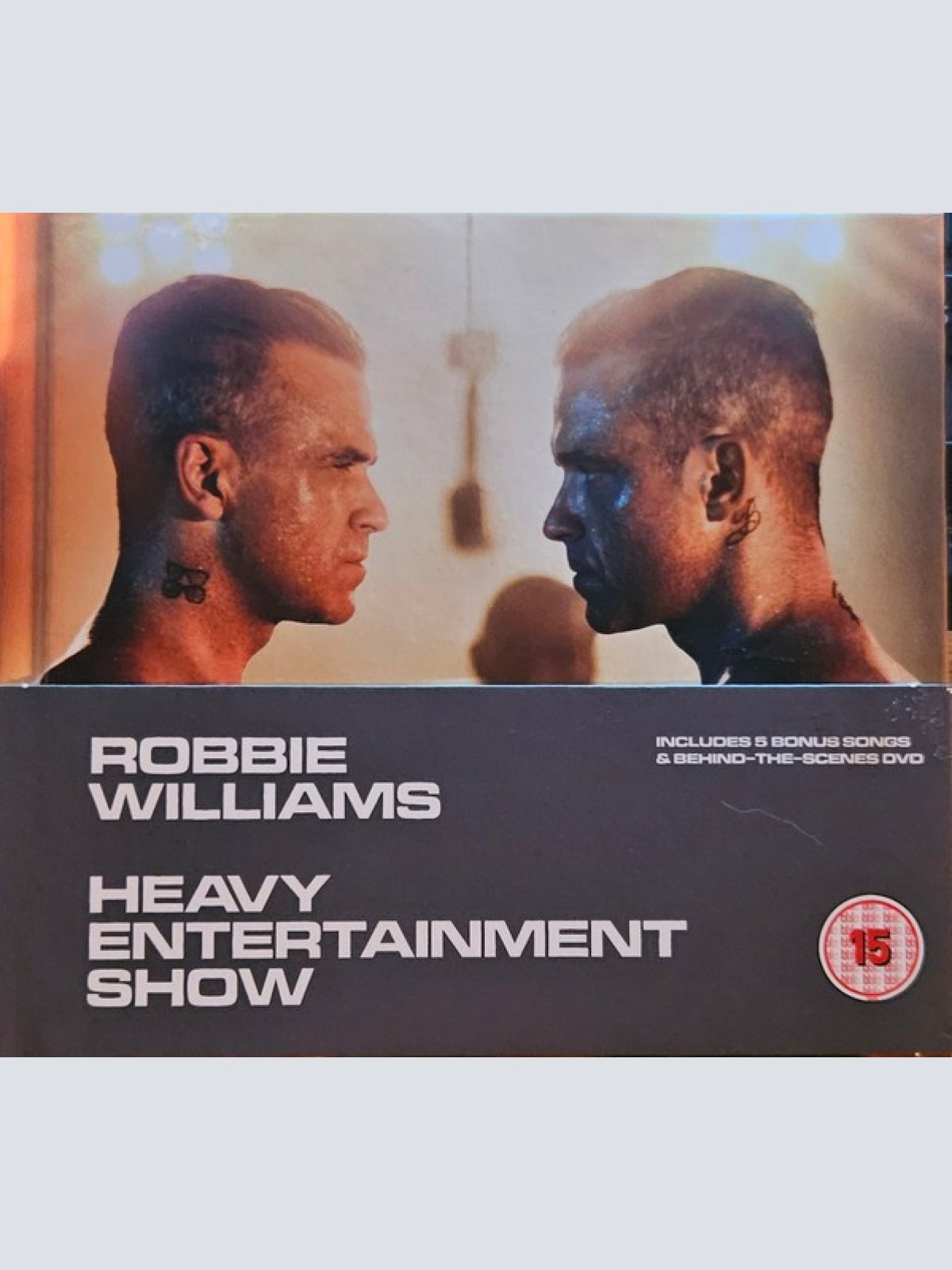 CD, Album + DVD-V, Copy Prot., NTSC + Dlx Robbie Williams - Heavy Entertainme...