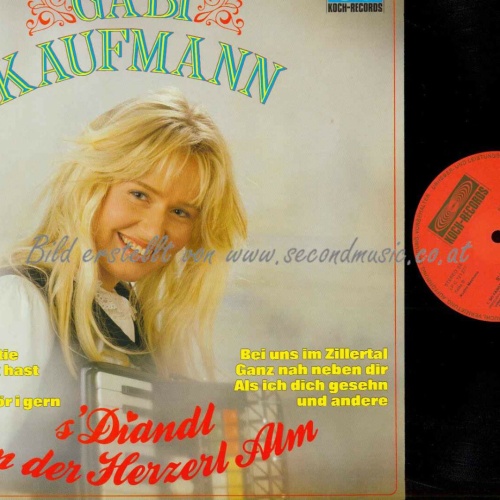 LP-- Gabi Kaufmann -- Diandl von der Herzerl Alm   //  NM