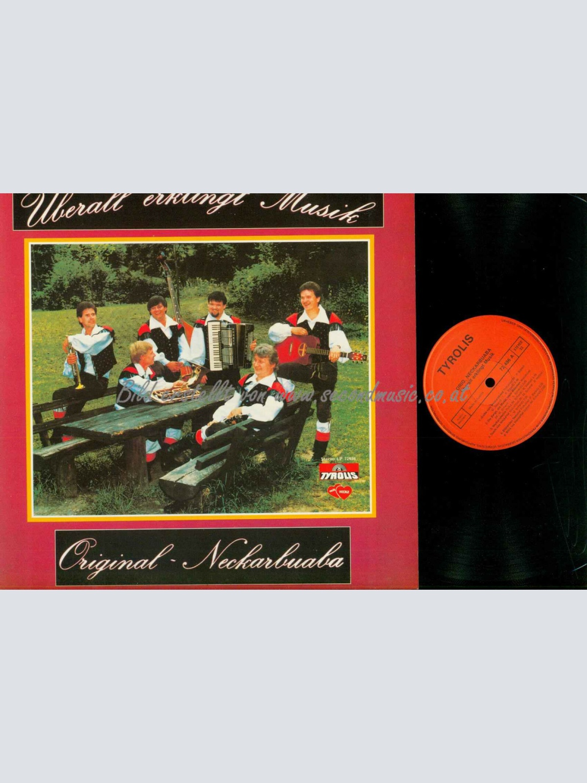 LP--Original-Neckarbuaba – Überall Erklingt Musik  //  NM