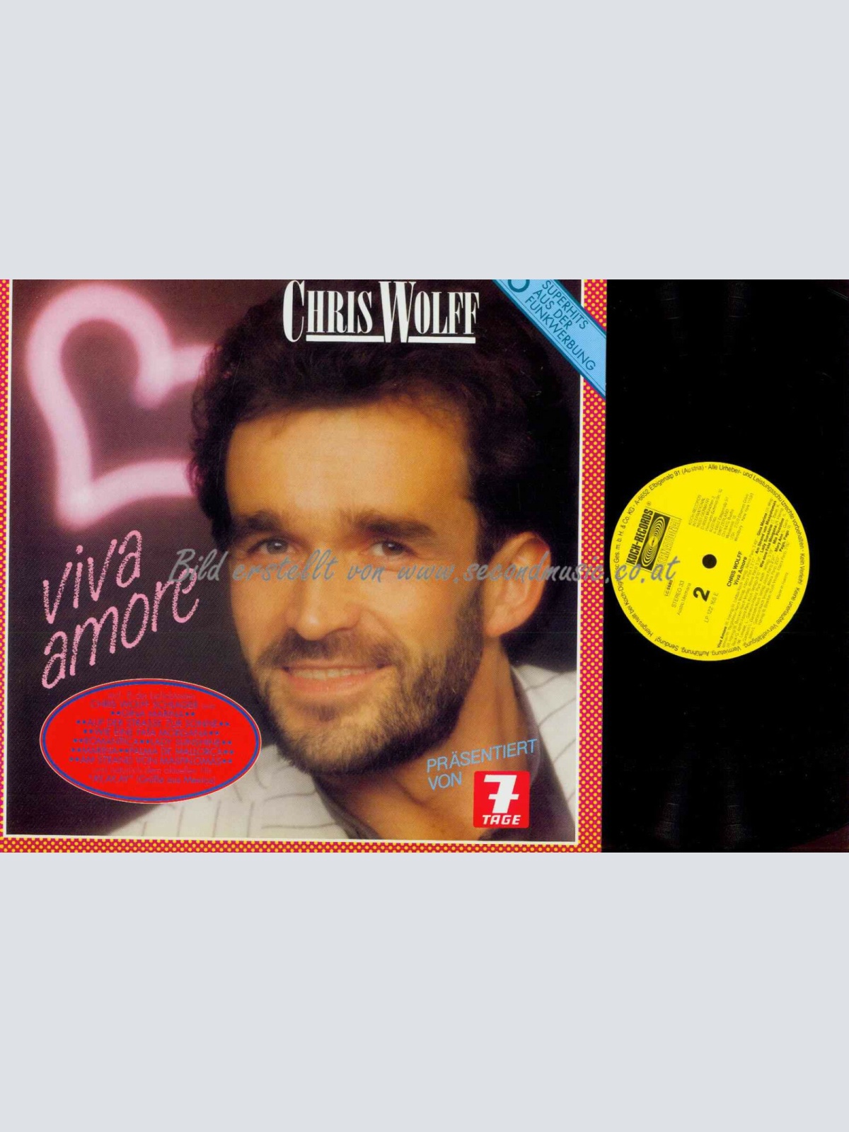 LP--Chris Wolff – Viva Amore  //  NM