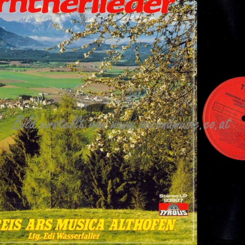 LP--Singkreis Ars Musica Althofen – Kärntnerlieder  //  NM