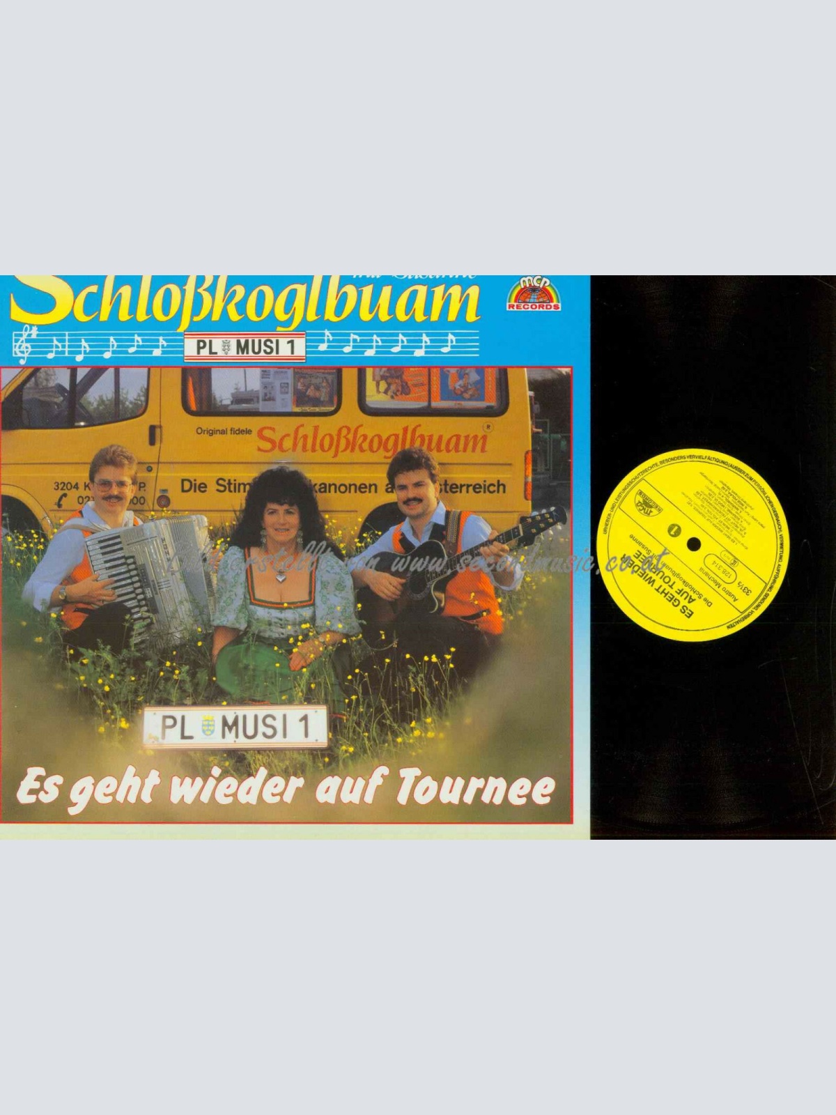 LP-Die Schloßkoglbuam  – Es Geht Wieder Auf Tournee // NM