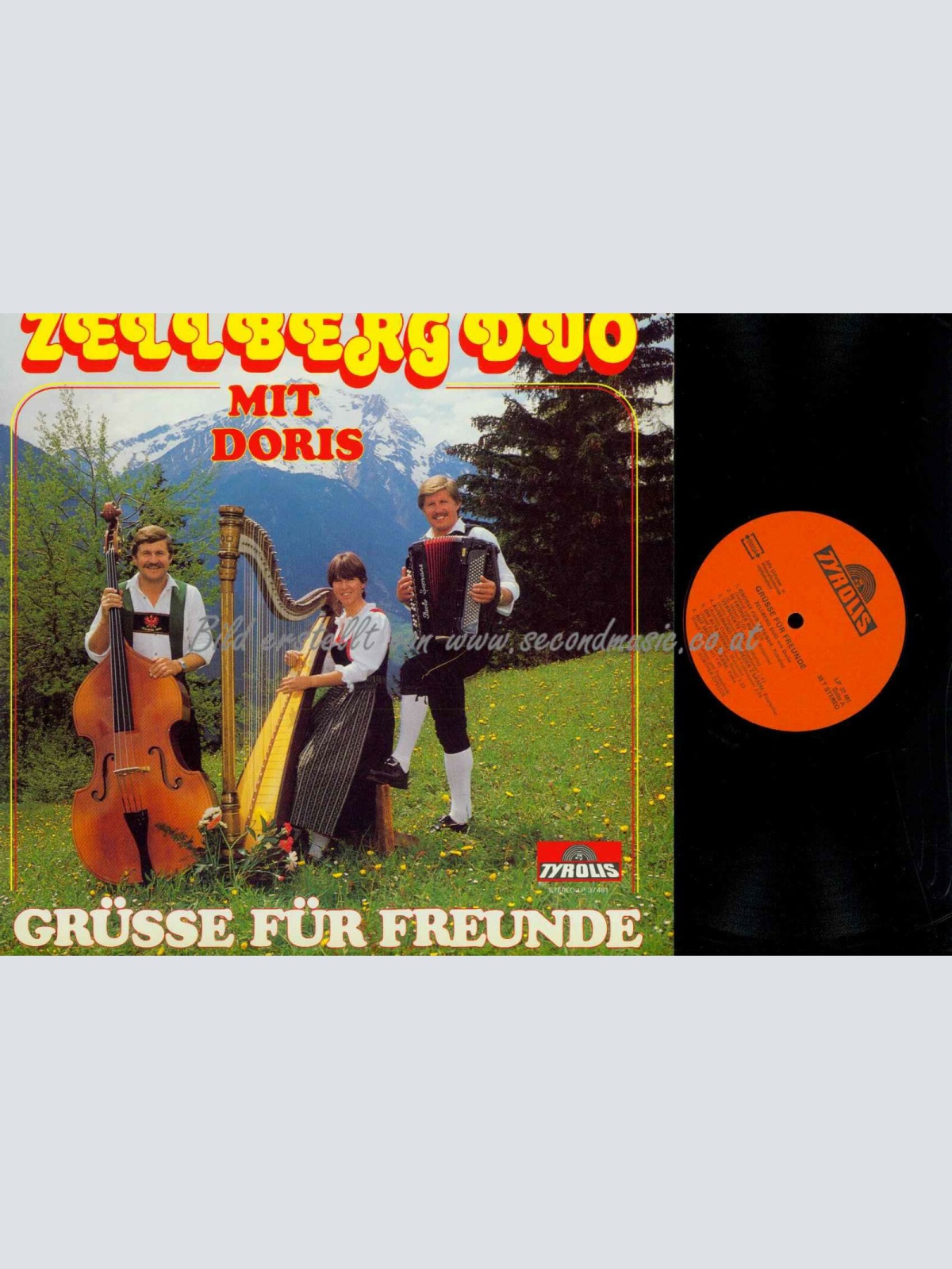 LP-- Zellberg Duo -- Grüsse Für Freunde  //  NM