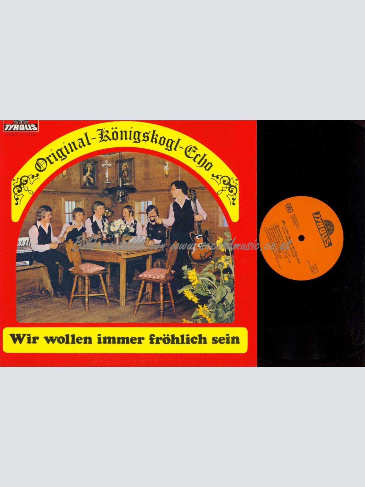 LP--  Original Königskogel Echo -- Wir wollen immer fröhlich sein   //  NM