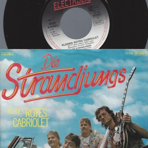 7" Die Strandjungs – Kleines Rotes Cabriolet