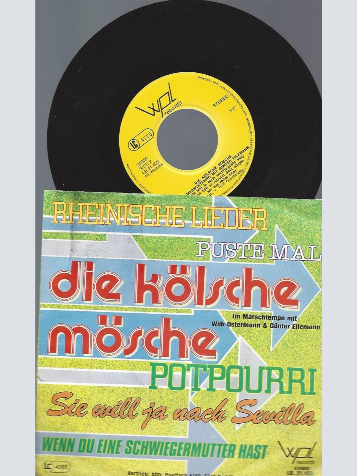 7" Die Kölsche Mösche – Potpourri