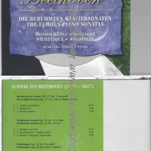 CD--BEETHOVEN - DIE BERÜHMTEN KLAVIERSONATEN--ERGEBNISSELUDWIG