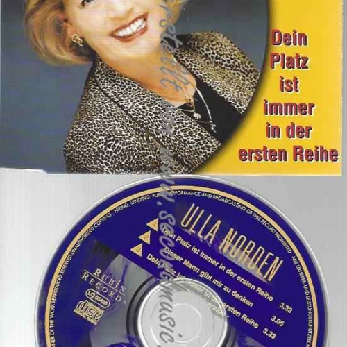 CD--NORDEN,ULLA UND WILKE,GUNTER | --DEIN PLATZ IST IMMER IN DER ERSTEN REIHE