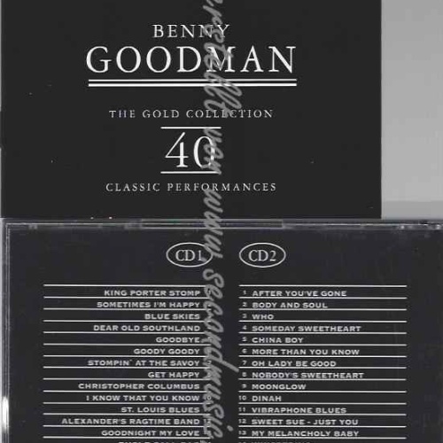CD--BENNY GOODMAN | --GOLD COLLECTION
