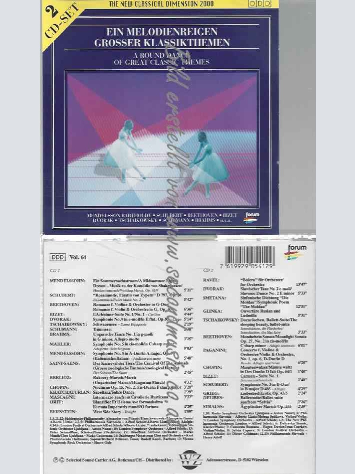 CD--DIVERSE | --EIN MELODIENREIGEN GROSSER KLASSIKTHEMEN