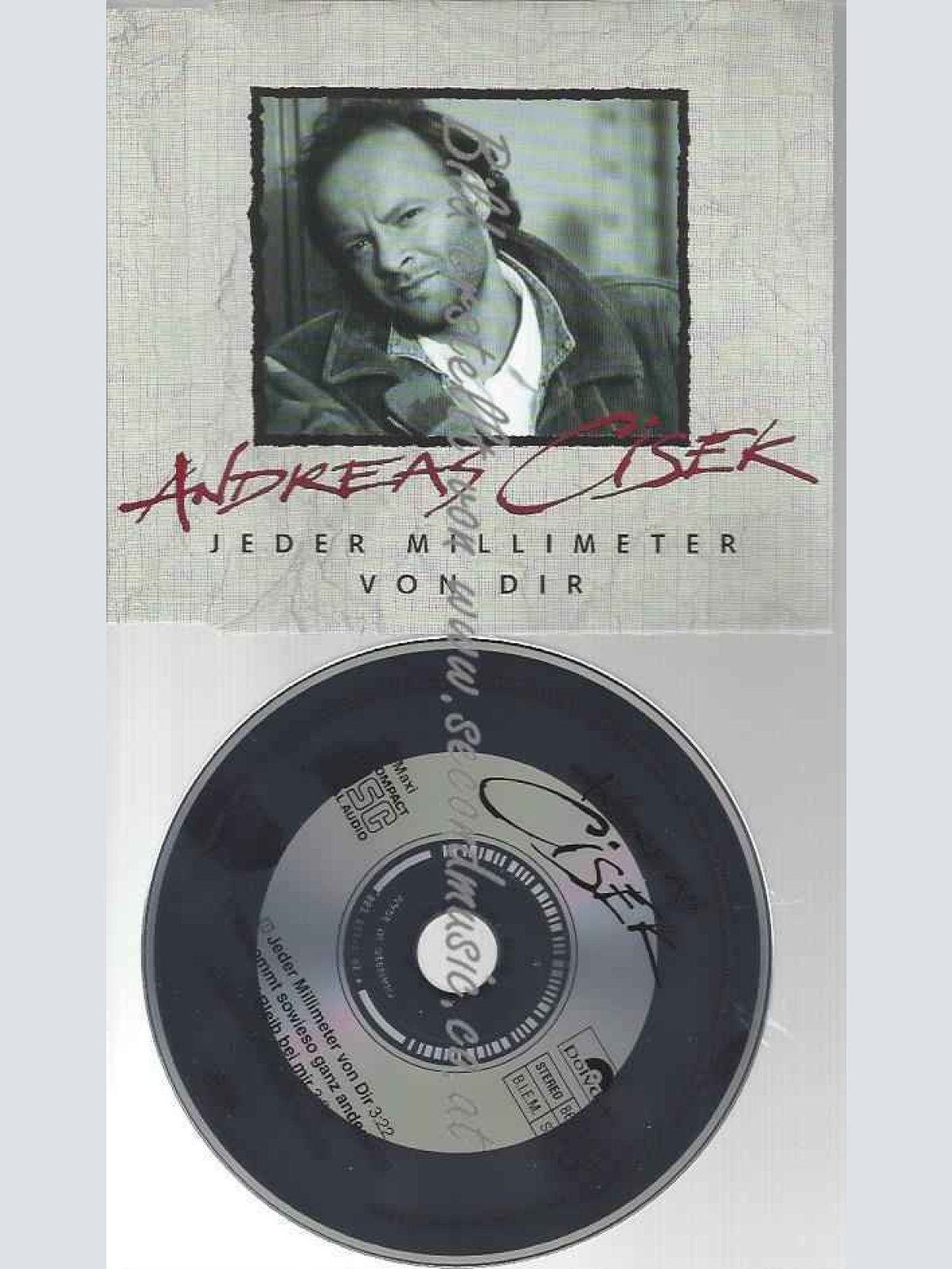 CD--Jeder Millimeter von dir (-- Andreas Cisek