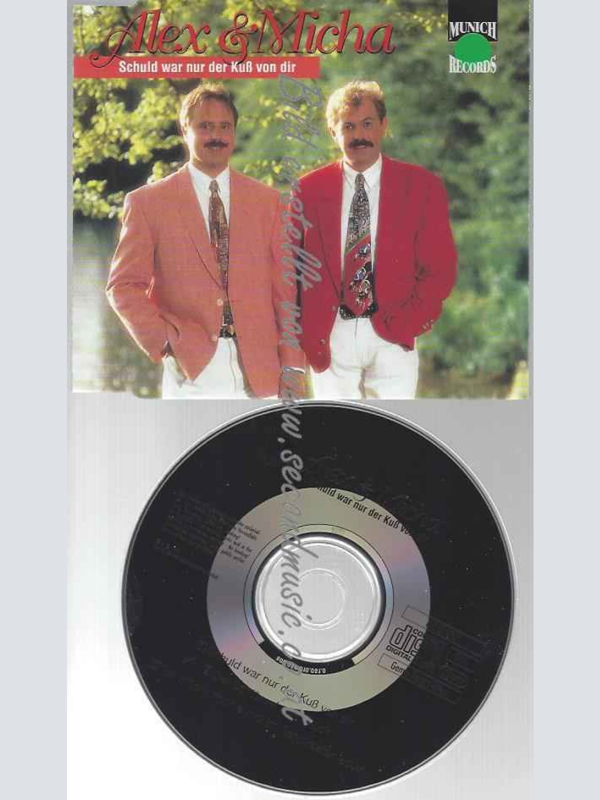 CD--Alex & Micha--ERGEBNISSESCHULD WAR NUR DER KUß