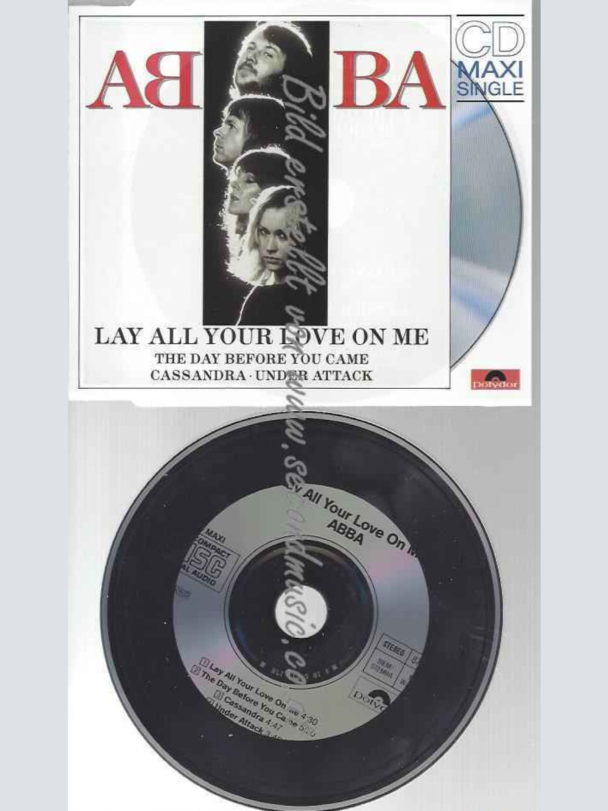 CD-- ABBA  Lay All Your Love On Me