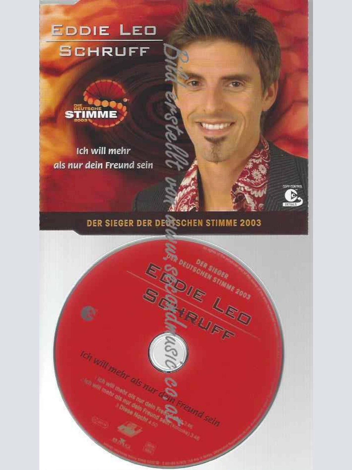 CD--EDDIE LEO | --ICH WILL MEHR ALS NUR DEIN FREUND SEIN