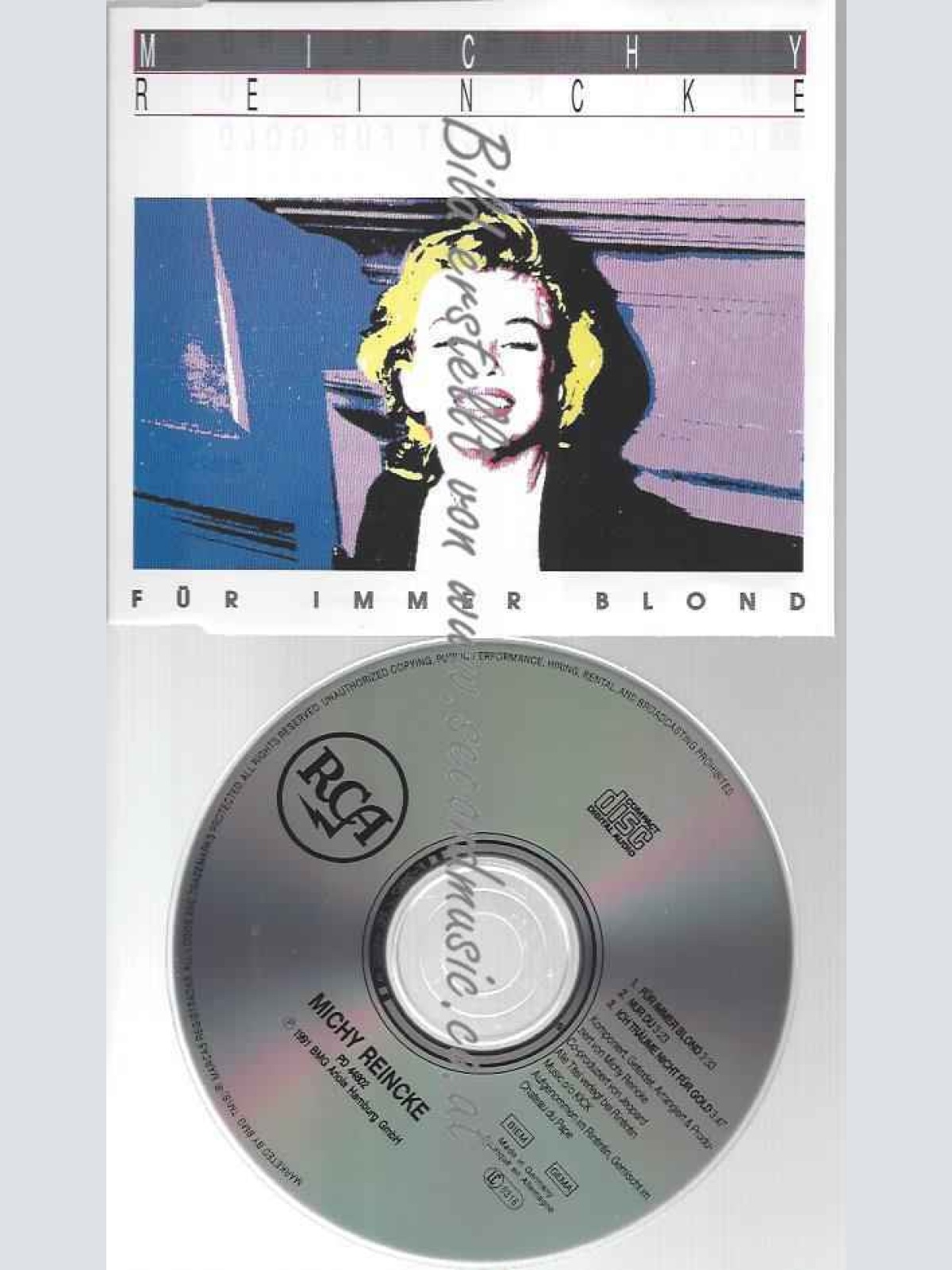 CD--MICHY REINCKE--FÜR IMMER BLOND ()