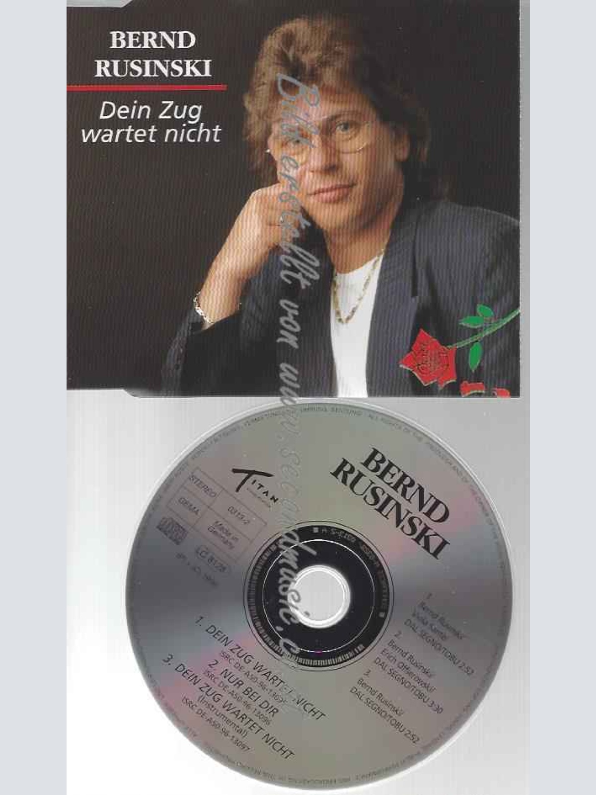 CD--RUSINSKY,BERND--DEIN ZUG WARTET NICHT