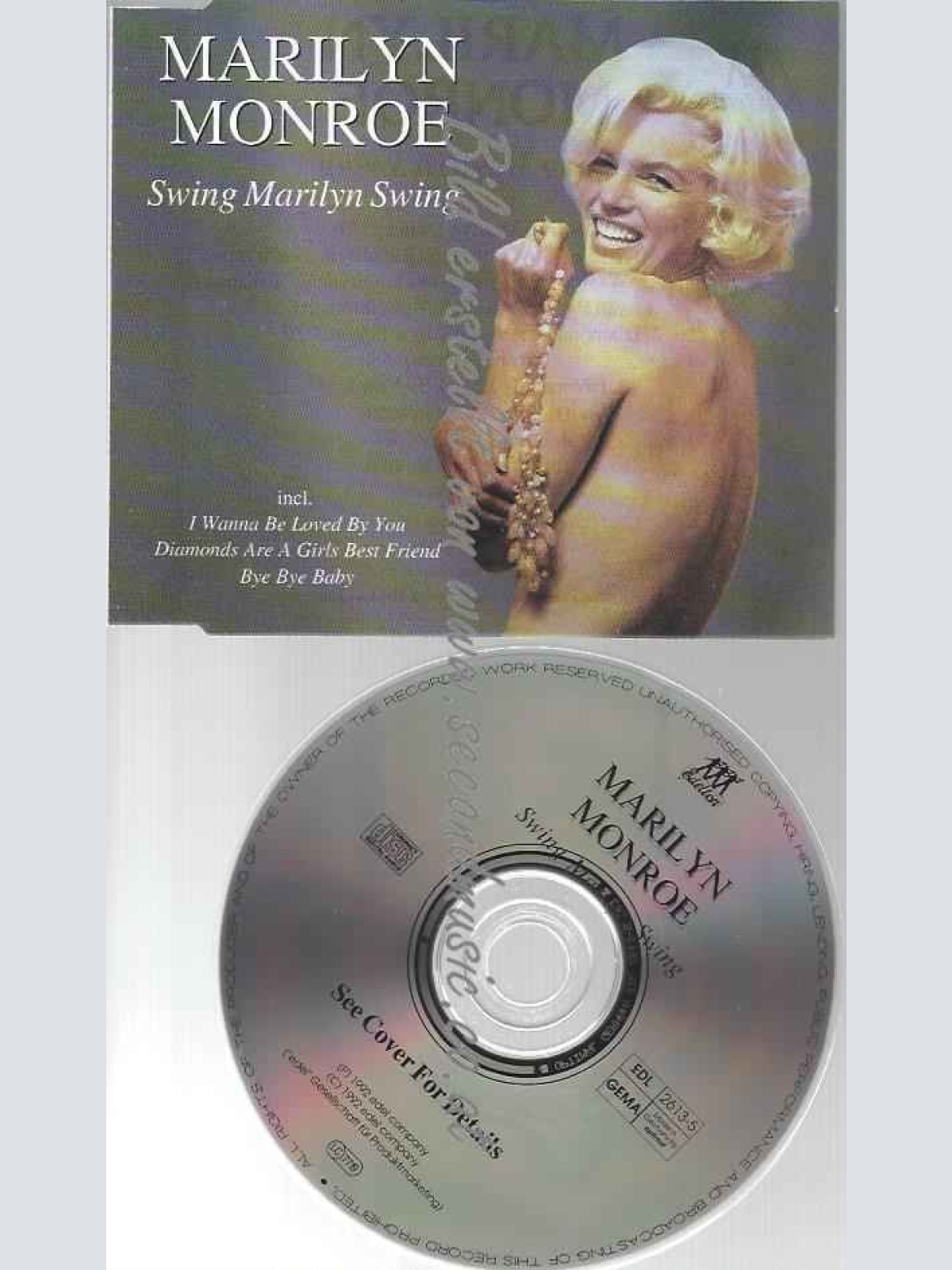 CD--MARILYN MONROE--SWING MARILYN SWING ()