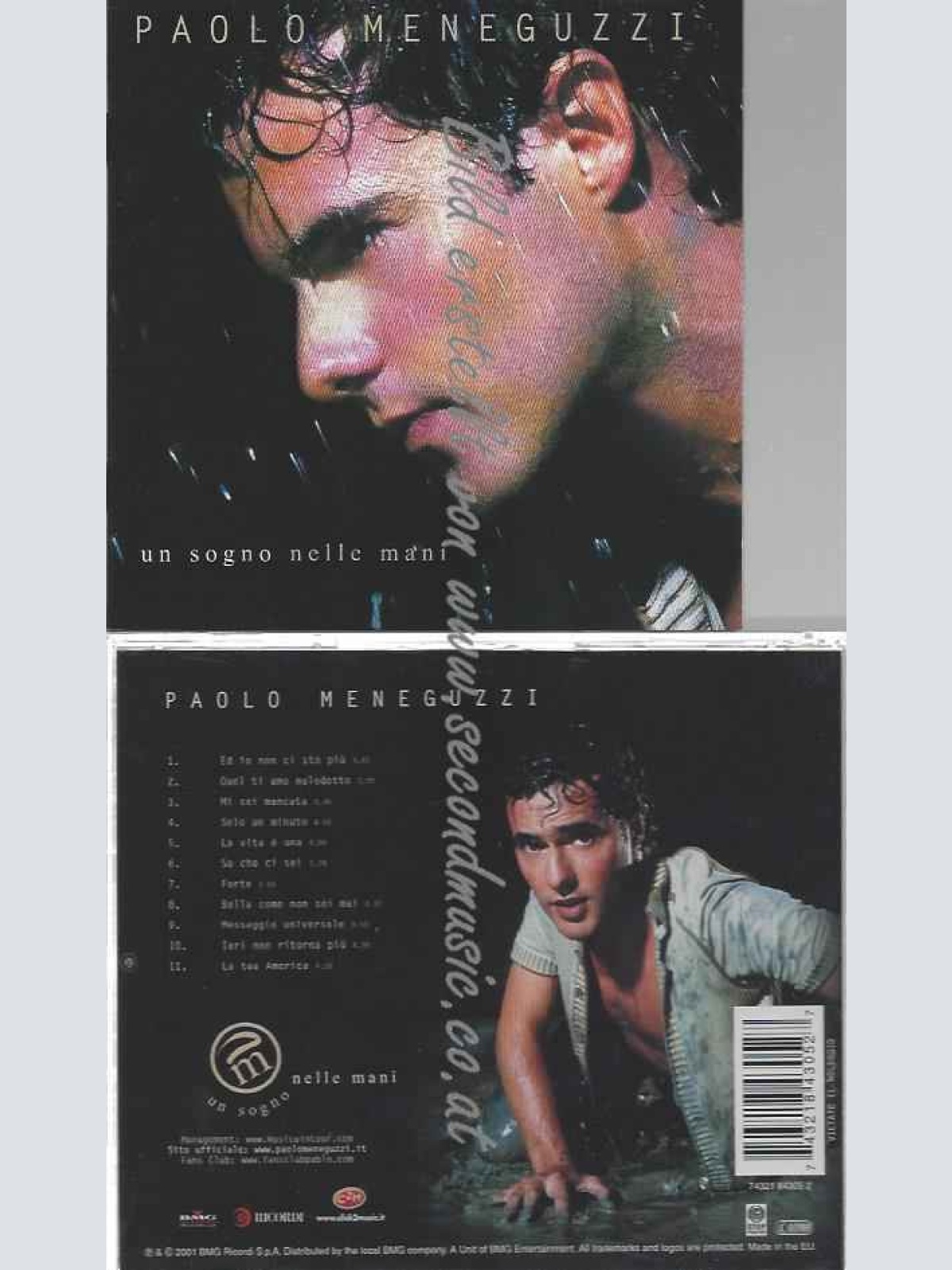 CD--PAOLO MENEGUZZI--UN SOGNO NELLE MANI
