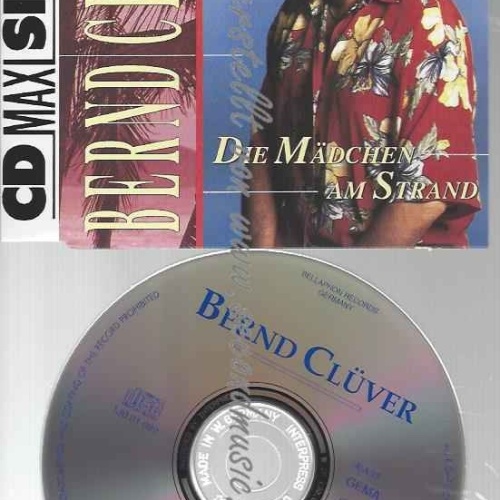 CD--BERND CLÜVER | --EIN MÕDCHEN AM STRAND (INCL. )