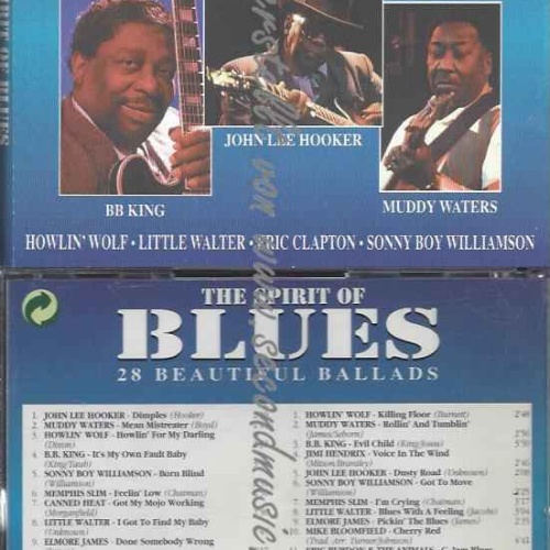 CD-- The Spirit Of Blues - 28 Beautiful Ballads